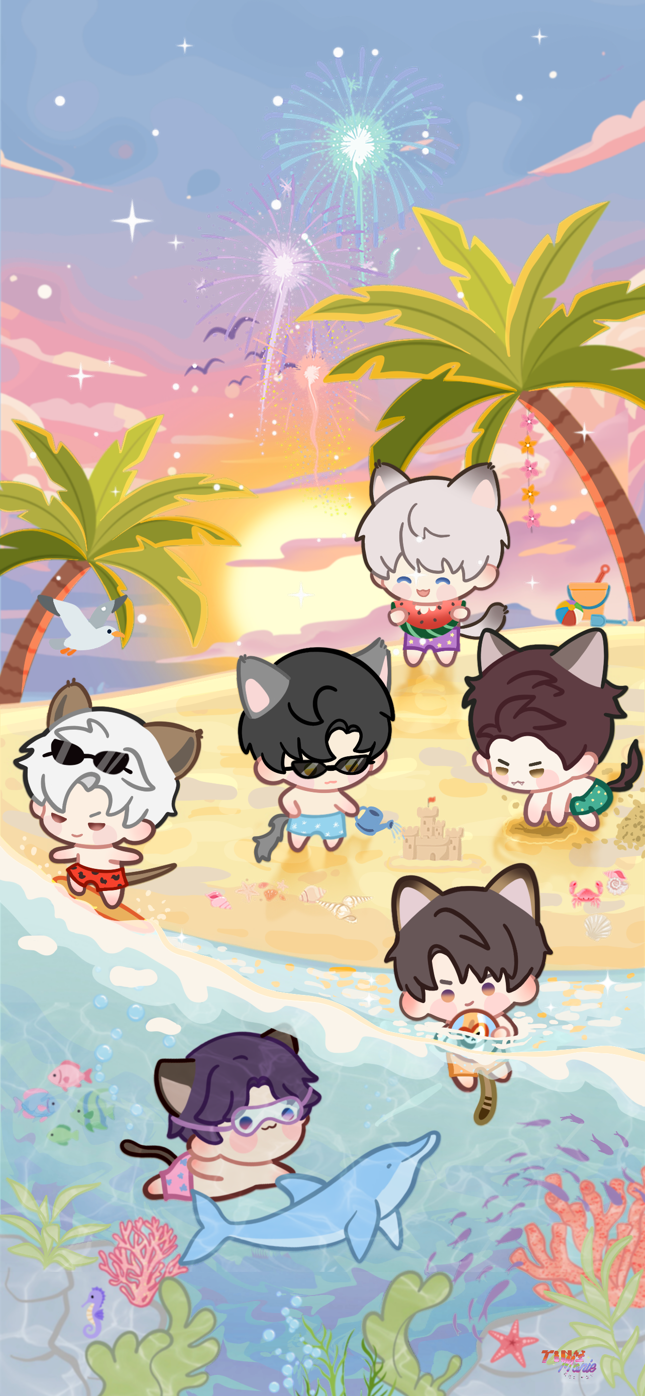 LADS PHONE WALLPAPER SUMMER