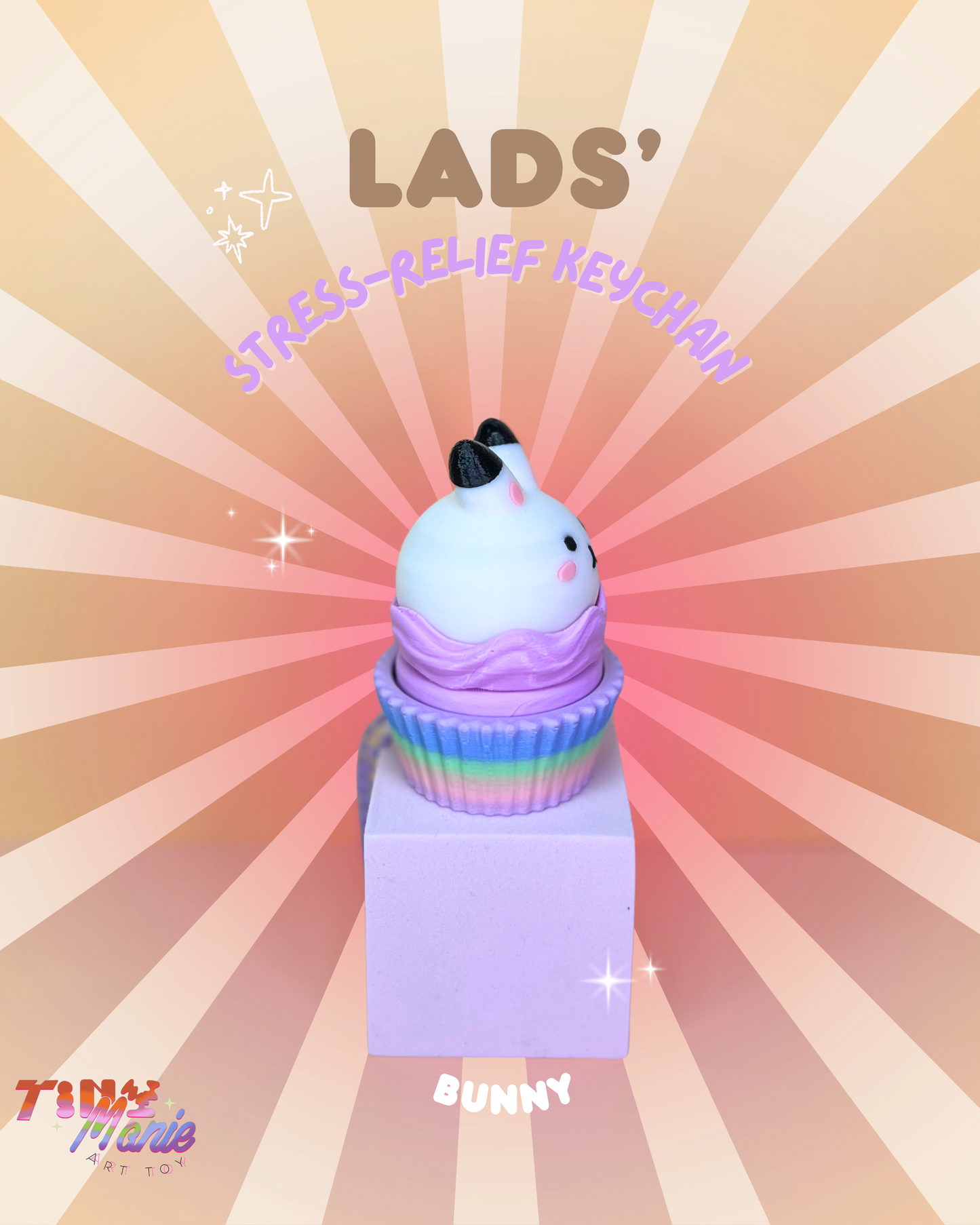 LADS Stress relief Keychain