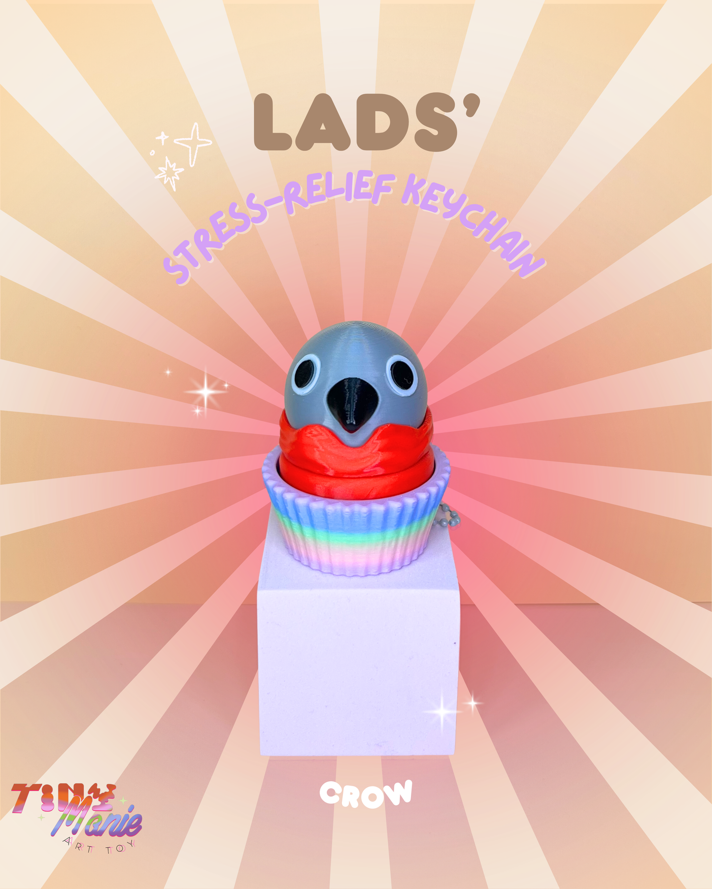 LADS Stress relief Keychain