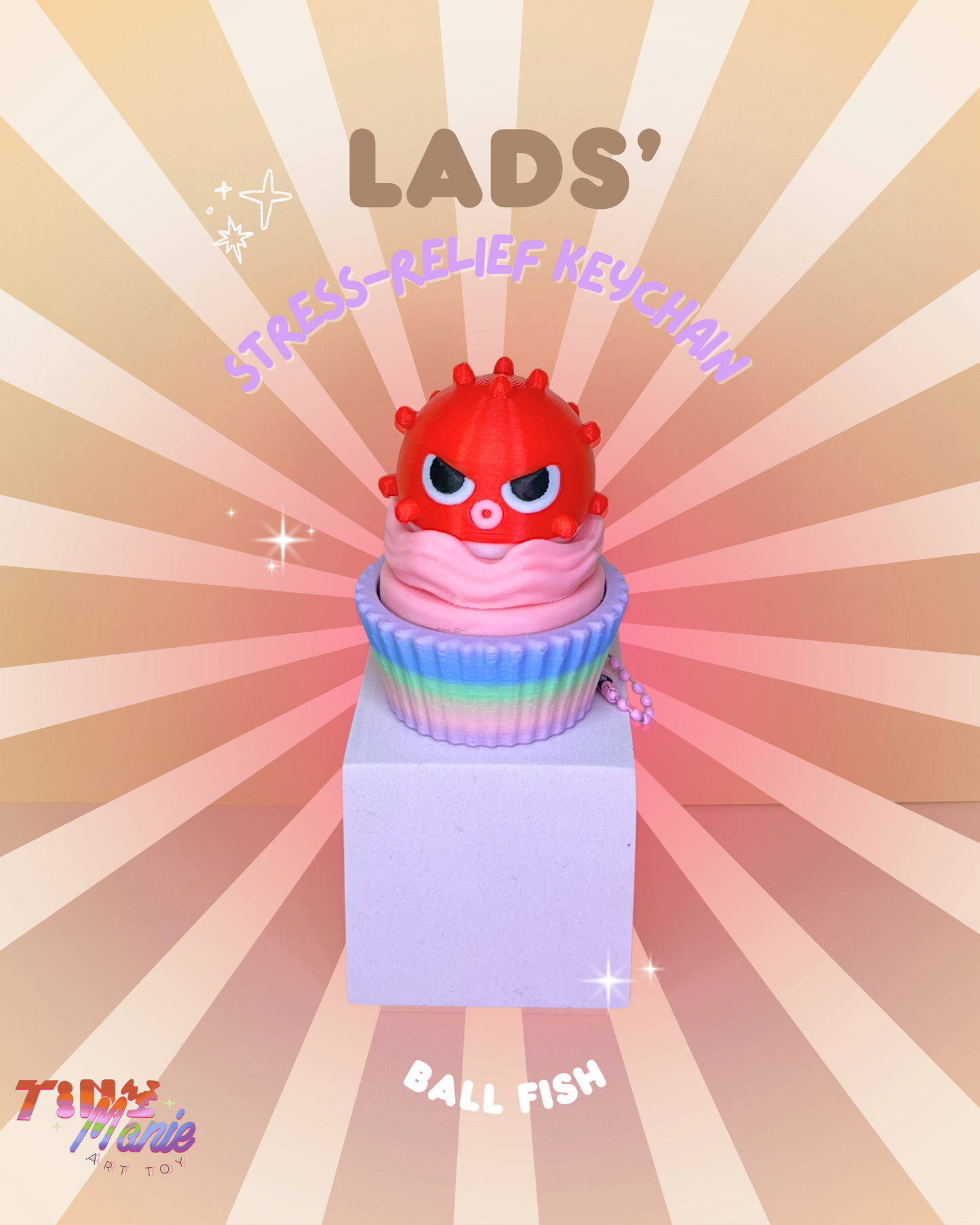 LADS Stress relief Keychain