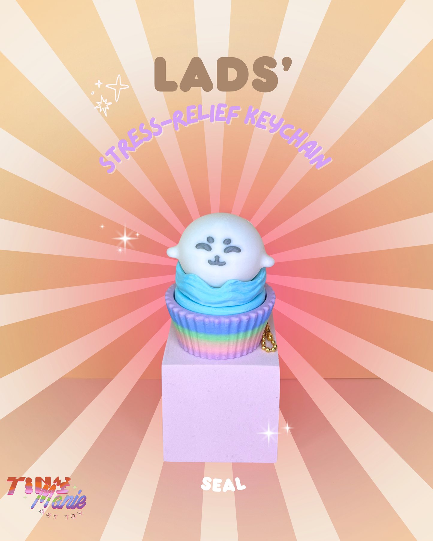 LADS Stress relief Keychain