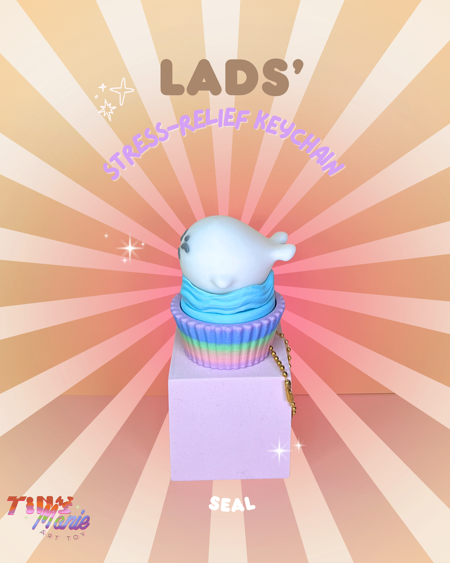 LADS Stress relief Keychain