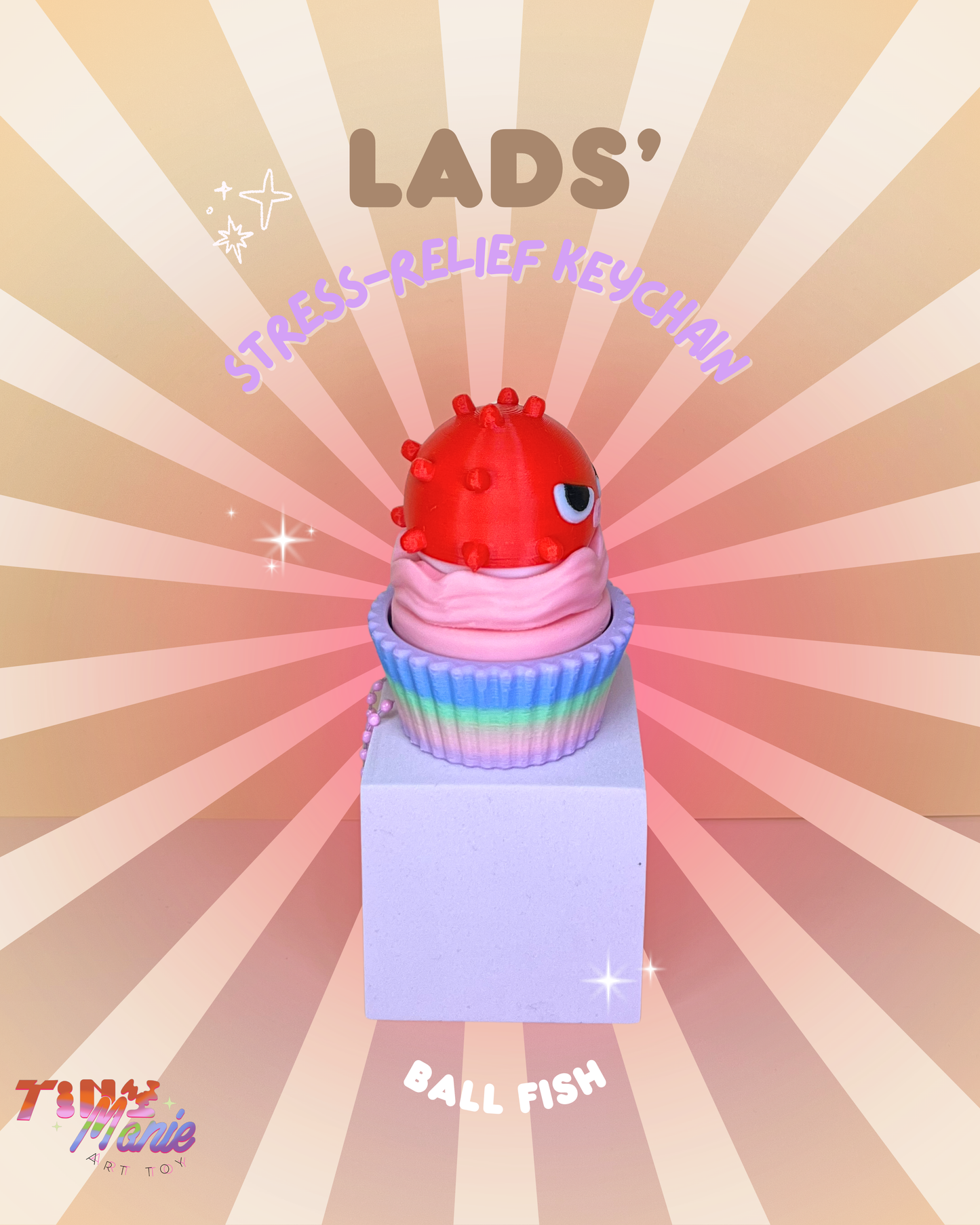 LADS Stress relief Keychain